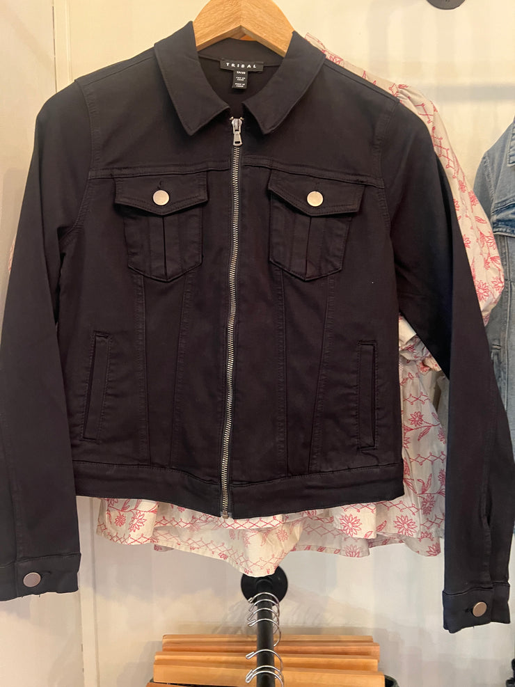 Black Denim Jacket