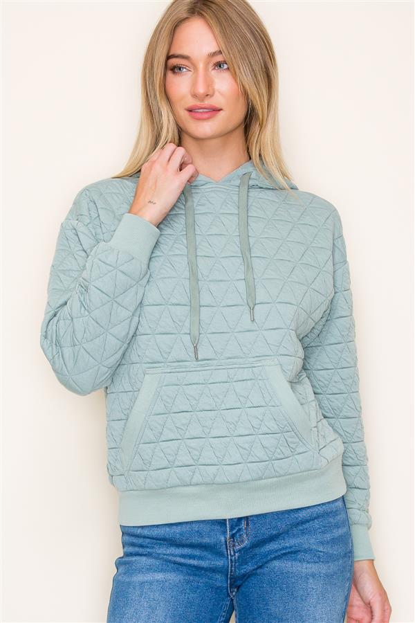 Statin Quilted Hoodie