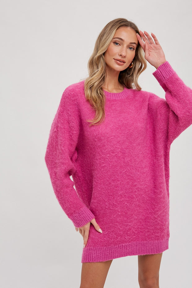 Pink Sweater Tunic