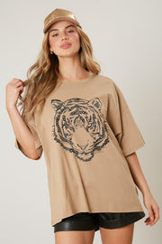 Tiger with Rhinestones T-shirt