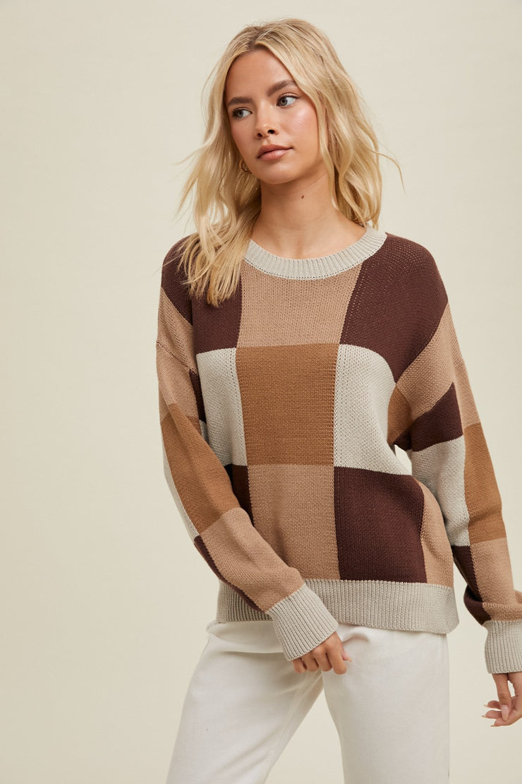 Marigold Colorblock Sweater