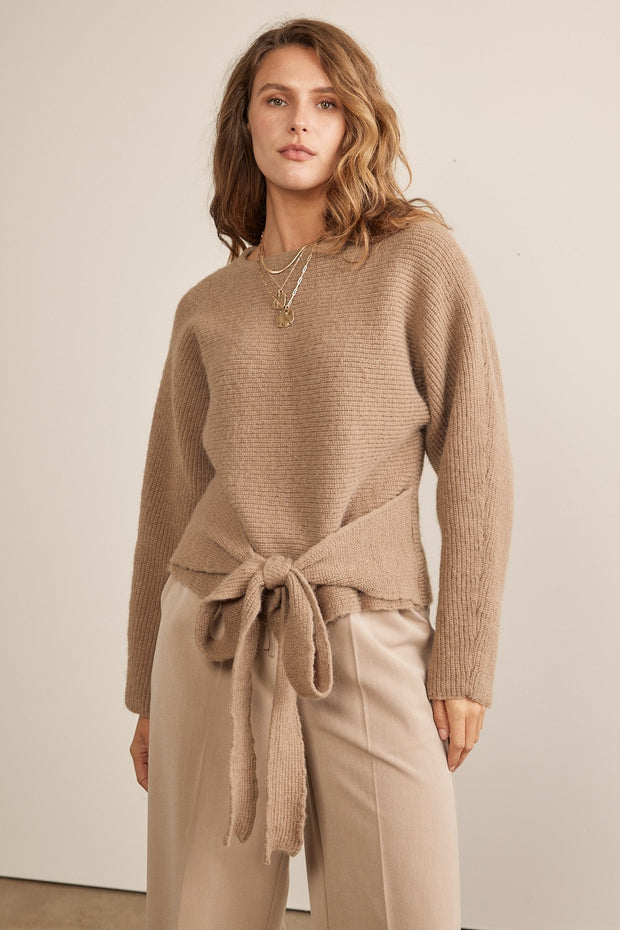 Robin Waist-Tie Sweater