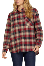 Woven Plaid Shirt