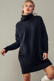 Charlotte Turtleneck Sweater Dress