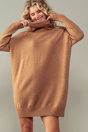 Charlotte Turtleneck Sweater Dress