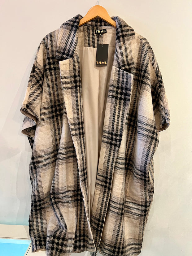 Paisley Plaid Coat