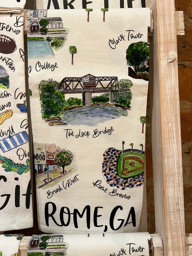 Rome Tea Towel