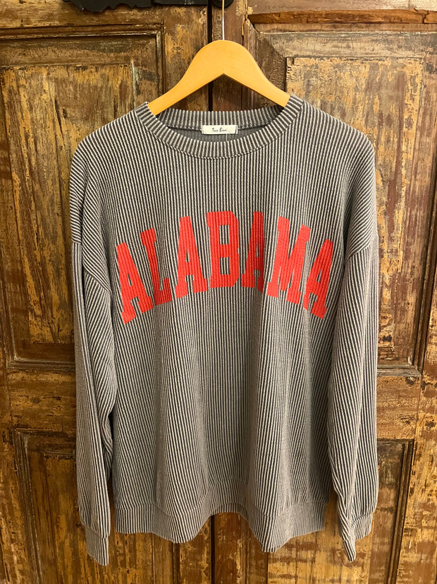 Alabama Gameday Ribbed Sweatshirt