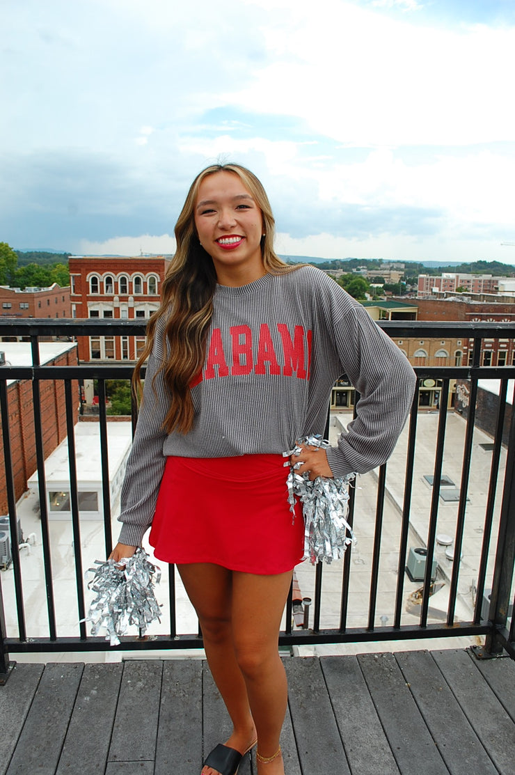 Alabama Gameday Ribbed Sweatshirt