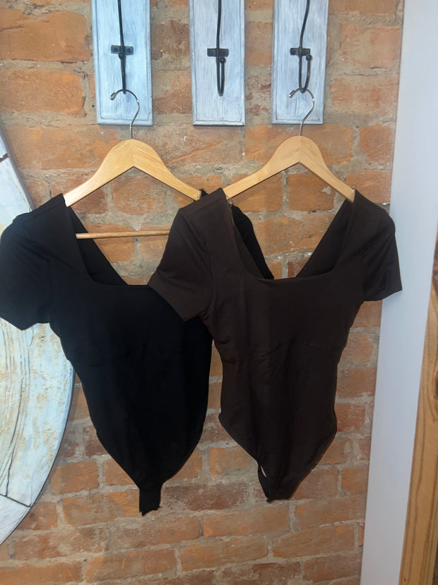 Butter Square Neck Bodysuit