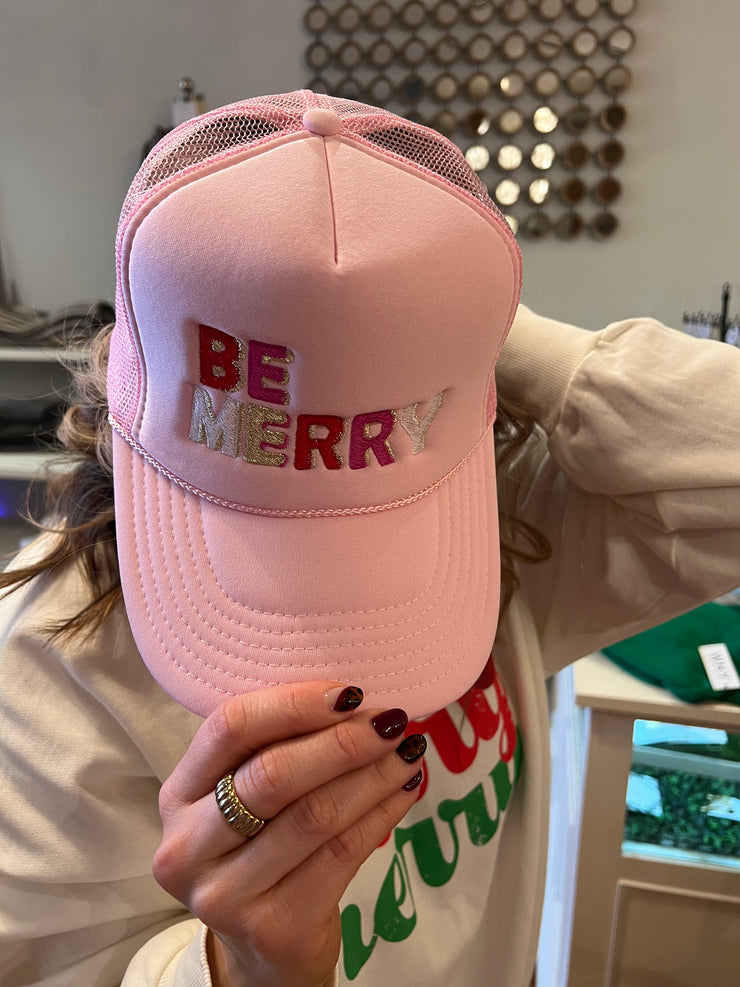 Be Merry Trucker Hat