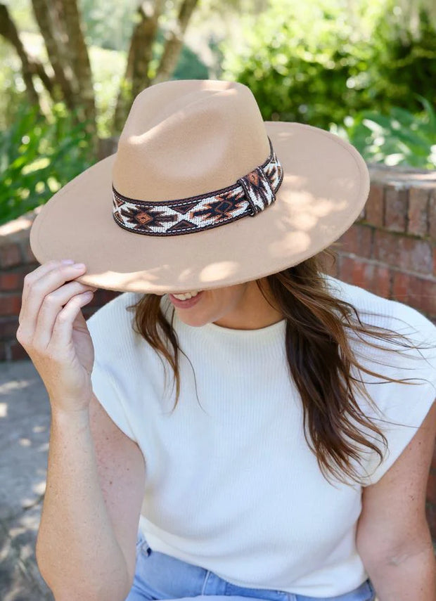 Priscilla Aztec Band Hat