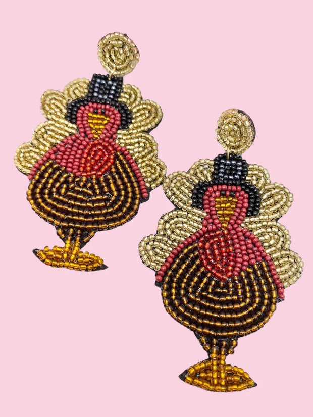 Camel Threads Earrings