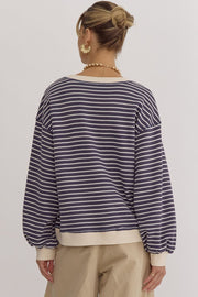 Haven Striped Crew