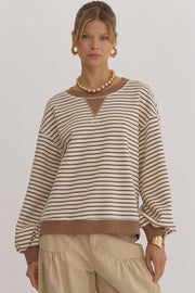 Haven Striped Crew