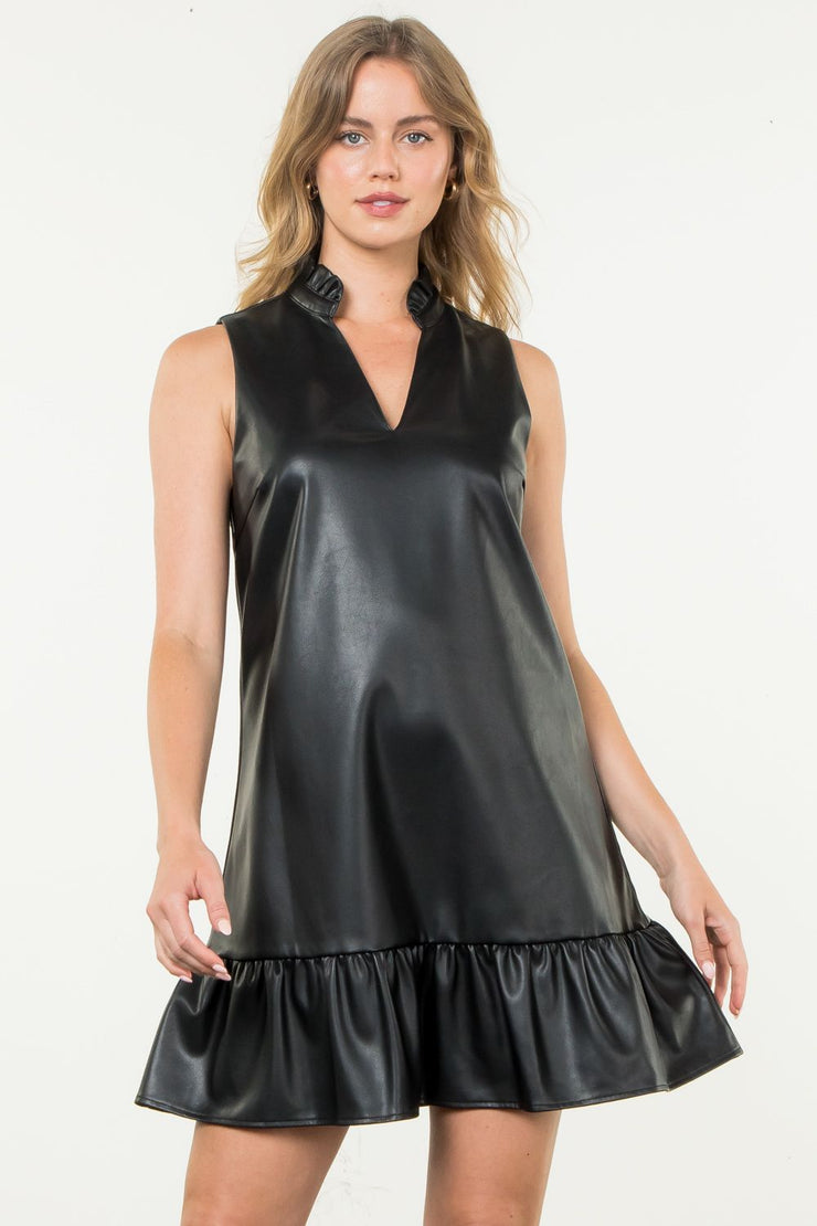 Fia Leather Dress