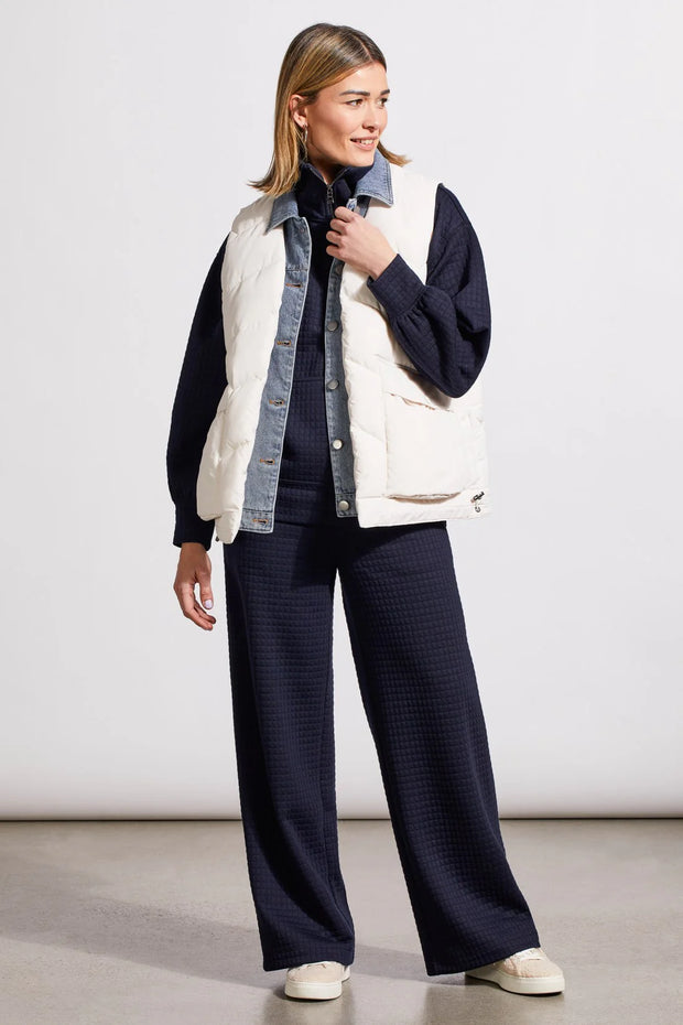 Freya Denim Puffer Vest