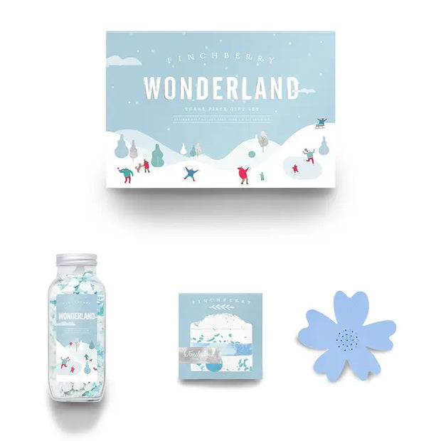 Wonderland - 3 Piece Christmas Holiday Gift Set